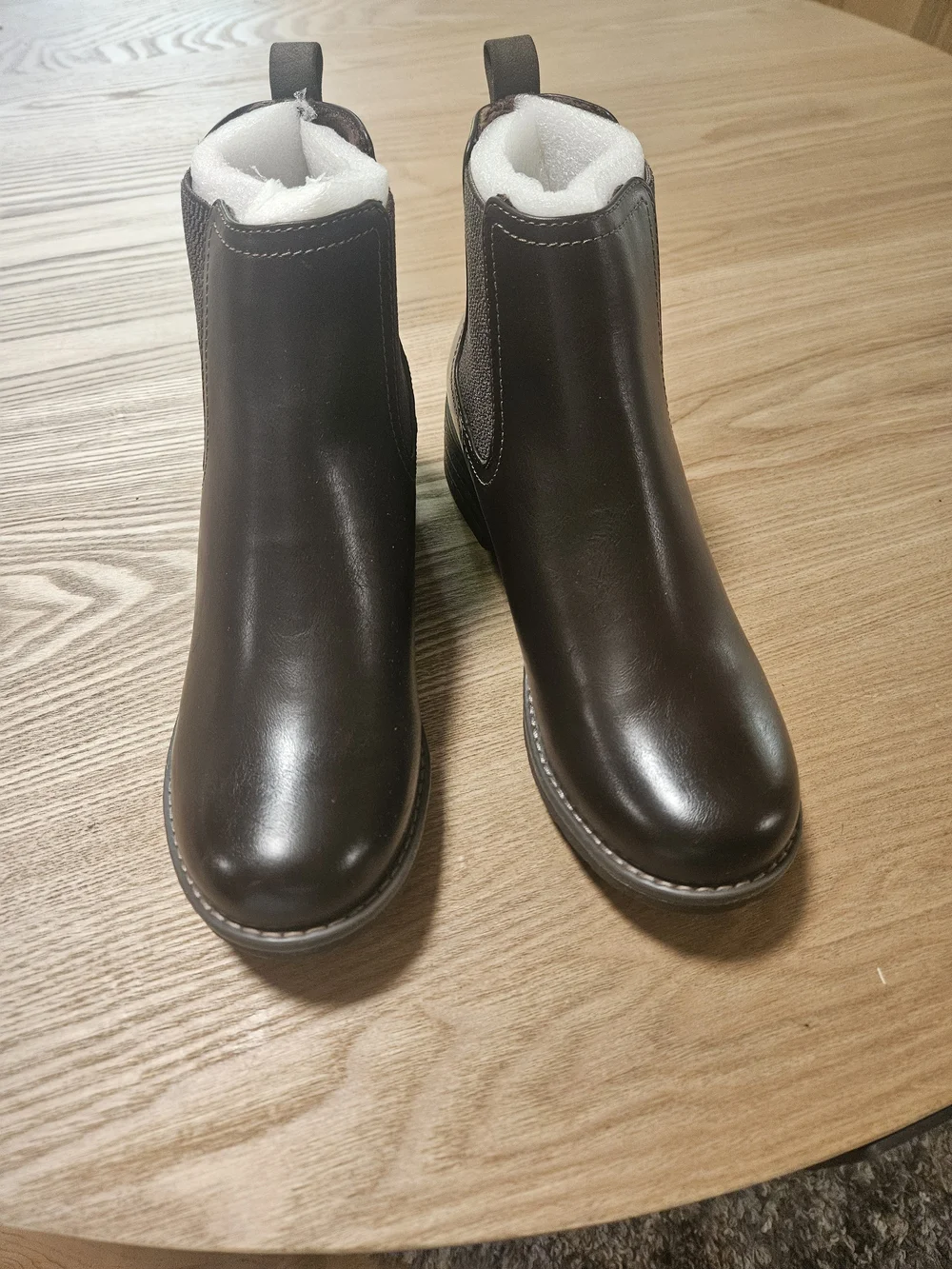 Women's Eastland Brown Chelsea Ankle Boots